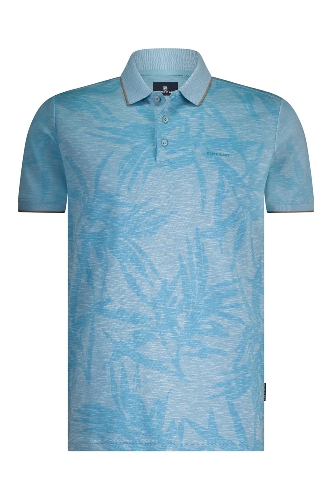 PIQUE POLO MET ALLOVER PRINT 464 15903 5611